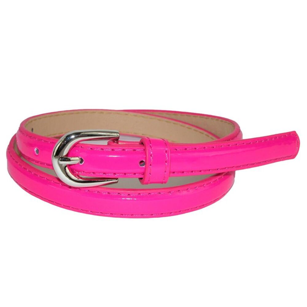 CTM Kid's 1/2 Inch Skinny Dress Belt